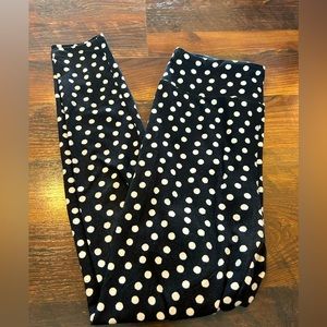 LuLaRoe polka dot leggings